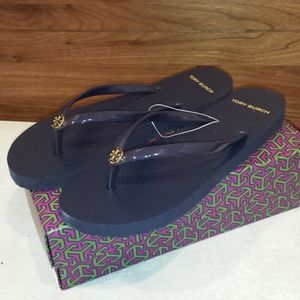 New Tory Burch Solid Thin Flip Flop size 8